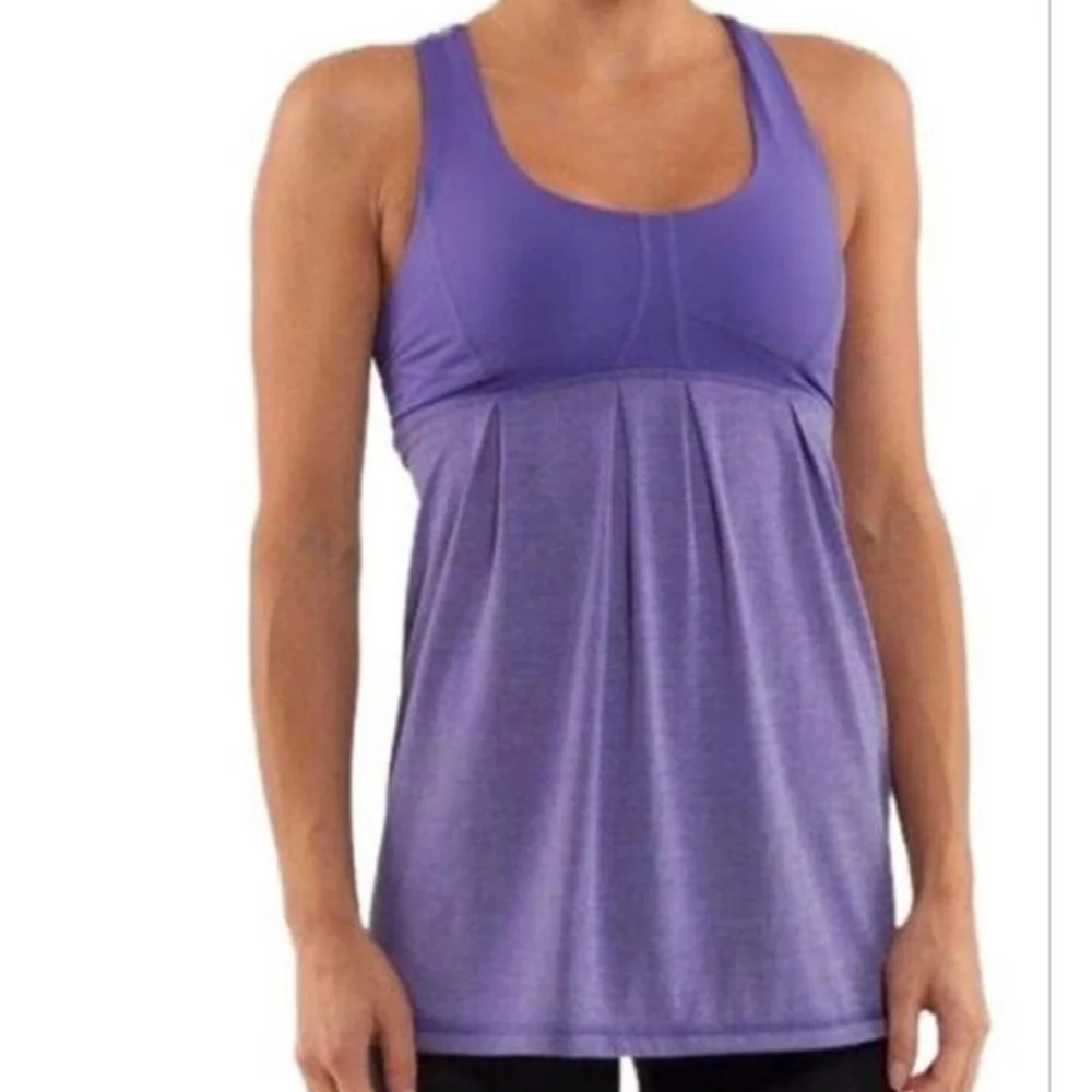 Lululemon Purple Run Your Heart Out Tank - Picture 6 of 6